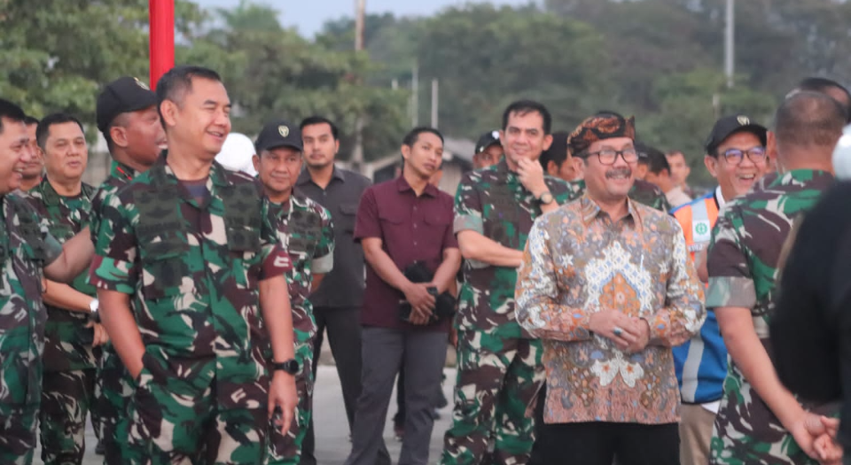 Bupati Cirebon Apresiasi Latihan Aksi Khusus Koopssus TNI