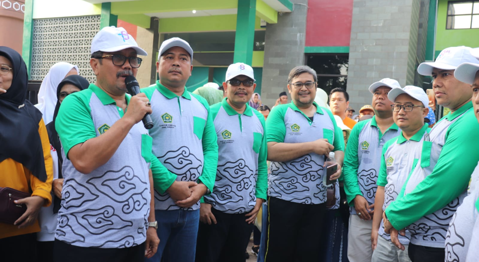 1500 Orang Ikut Jalan Sehat, Peringati Hari Amal Bhakti ke-78 Kemenag Kabupaten Cirebon