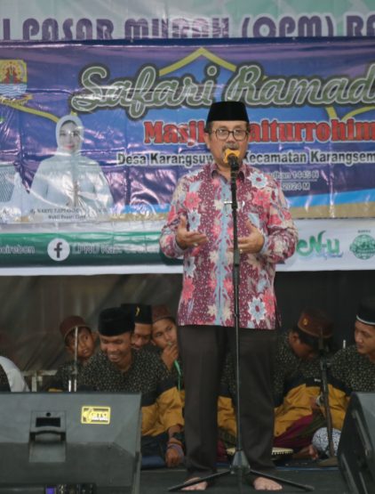 Safari Ramadhan Pemerintah Kabupaten Cirebon di Desa Karangsuwung Kecamatan Karangwareng