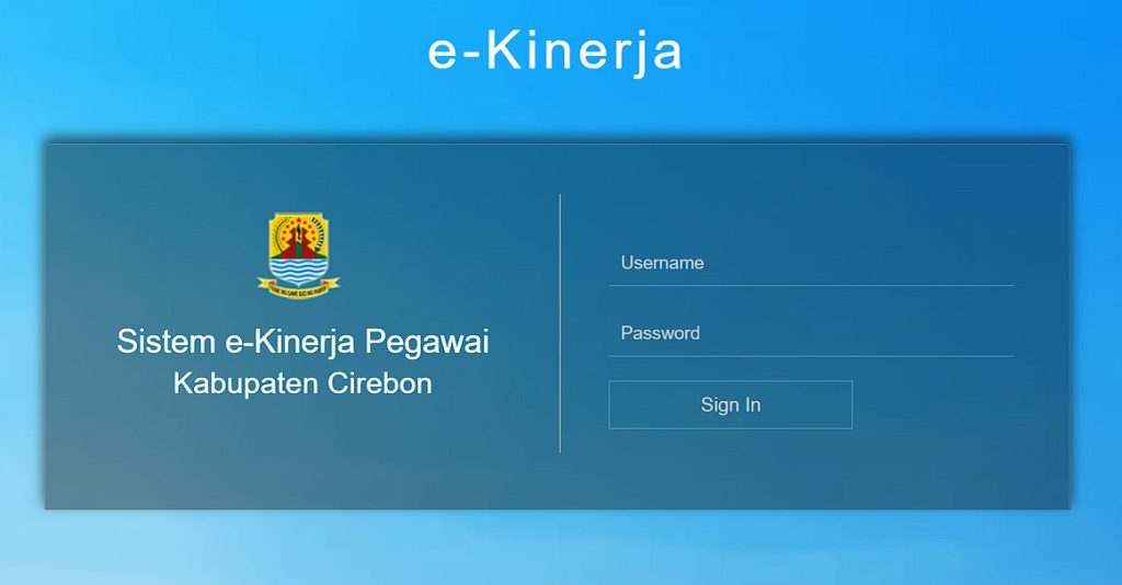 E-KINERJA KABUPATEN CIREBON