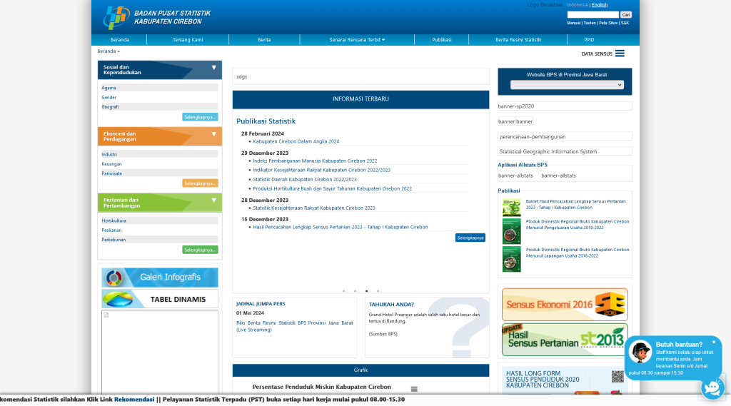 BADAN PUSAT STATISTIK KABUPATEN CIREBON