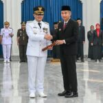 Wahyu Mijaya Resmi Dilantik Jadi Pj Bupati Cirebon